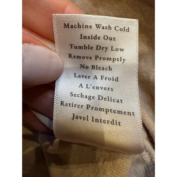 Frank & Eileen Patrick Popover Henley Top - Size Medium (new) - Picture 7 of 7